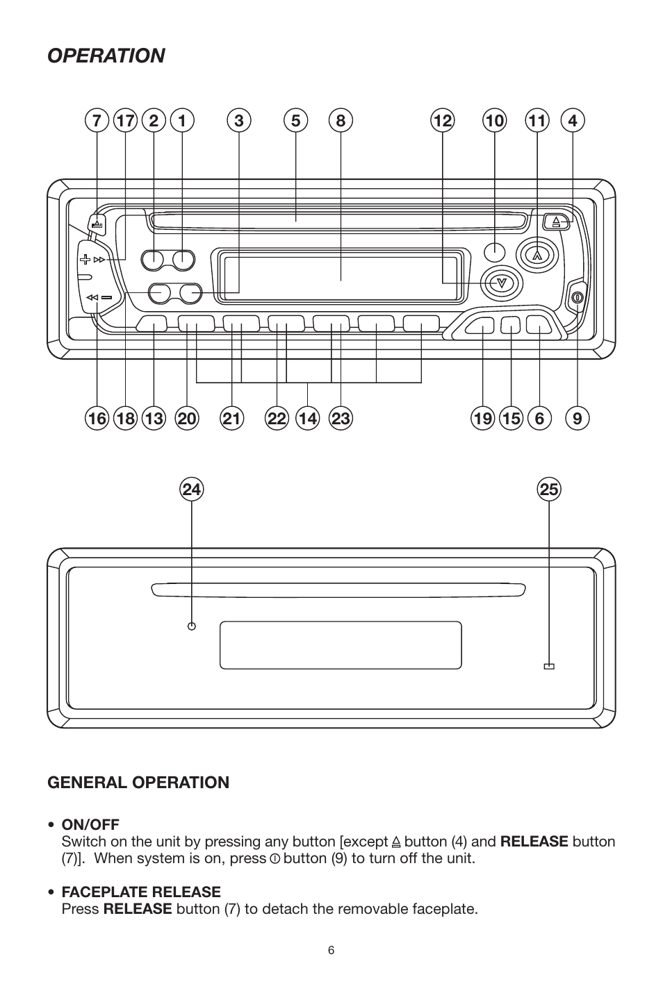 Operation | Radio Shack PLCD32 User Manual | Page 6 / 12