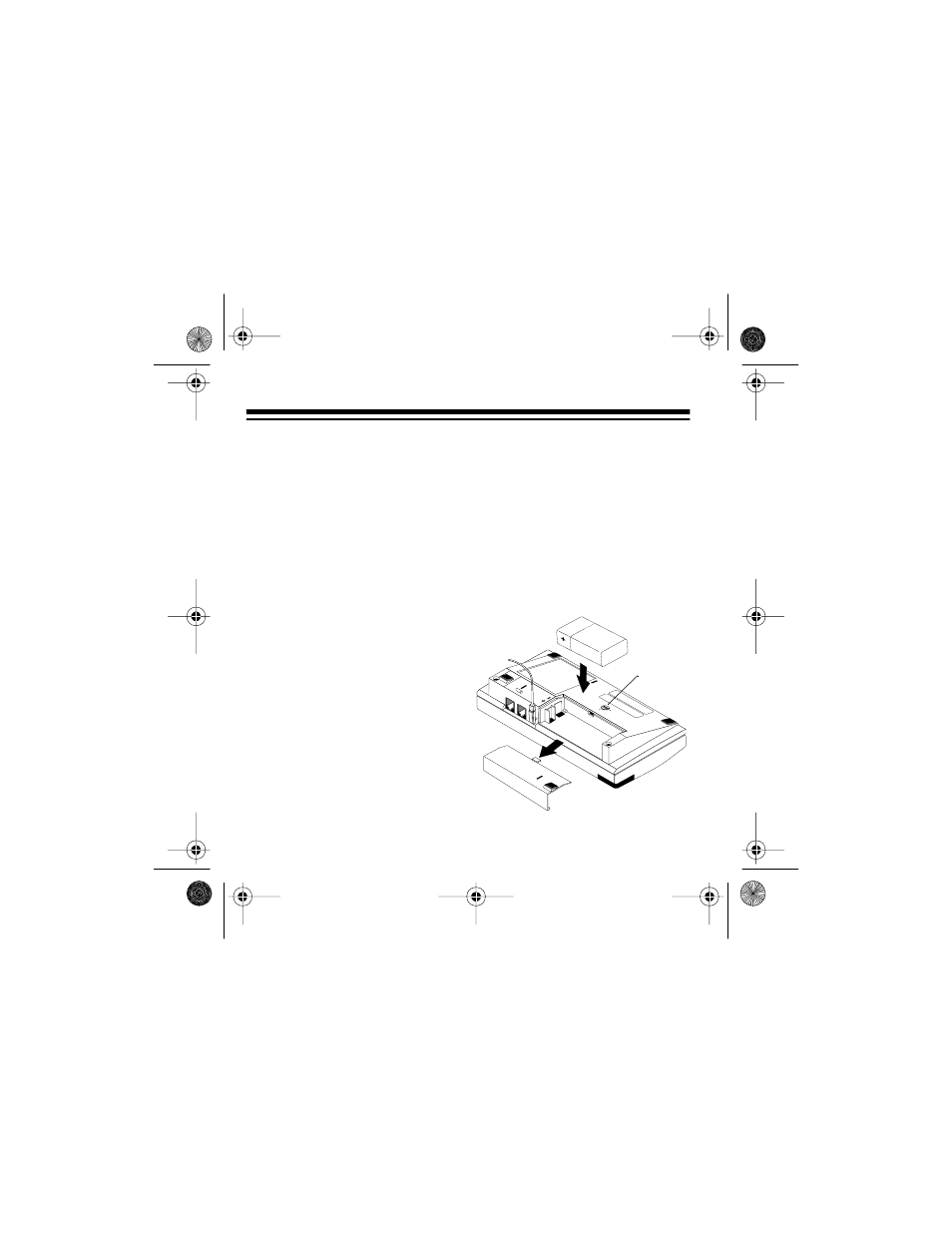 Installing the battery | Radio Shack SYSTEM 440 User Manual | Page 10 / 32