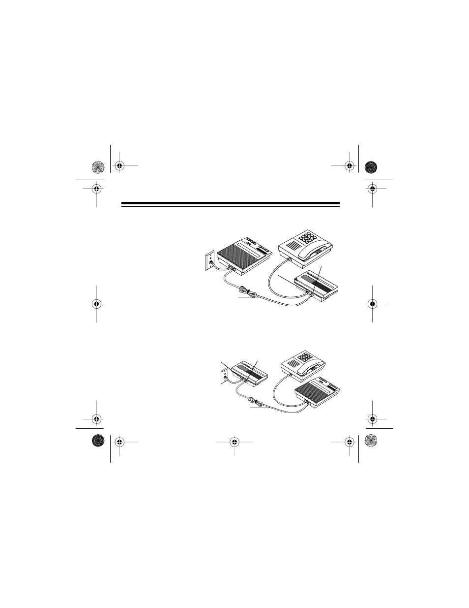 Connecting to an answering machine | Radio Shack SYSTEM 440 User Manual | Page 14 / 32