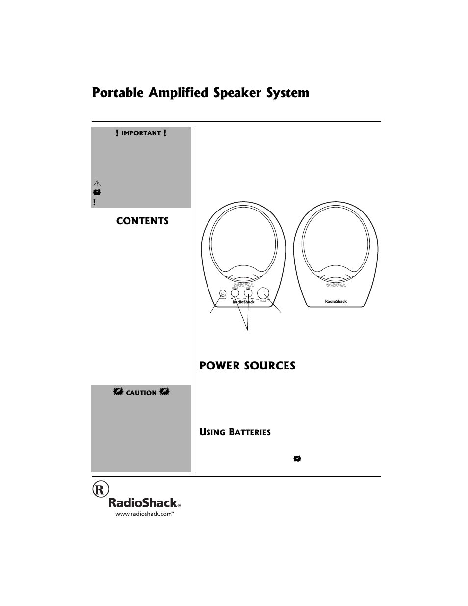 Radio Shack 40-1431 User Manual | 4 pages