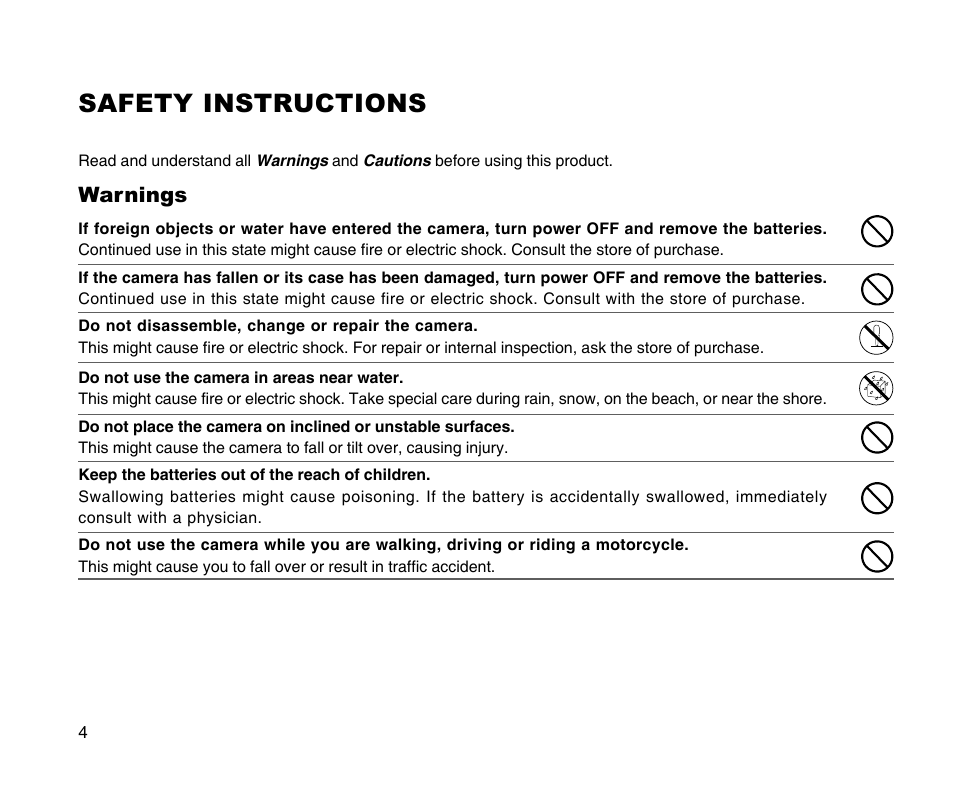 Safety instructions | Radio Shack 16-3898 User Manual | Page 4 / 73