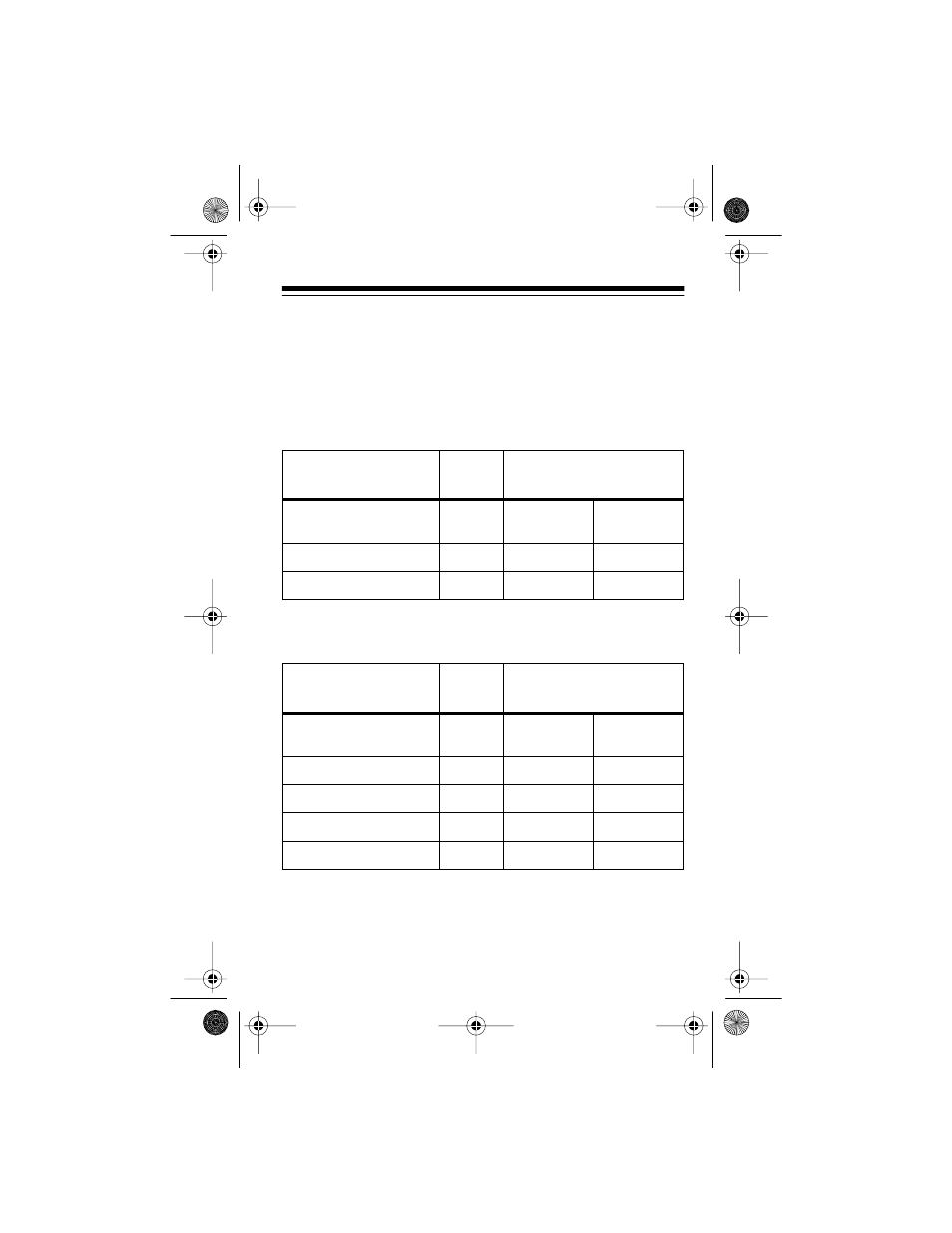 Primary usage, Vhf band uhf band | Radio Shack PRO-63 User Manual | Page 41 / 56