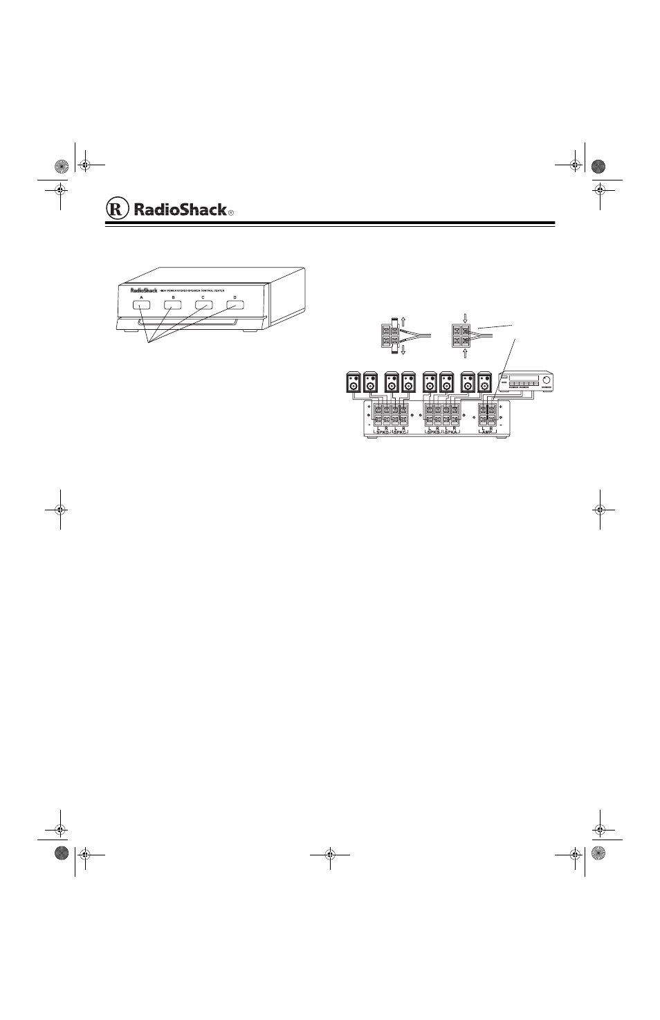 Radio Shack 40-244 User Manual | 2 pages