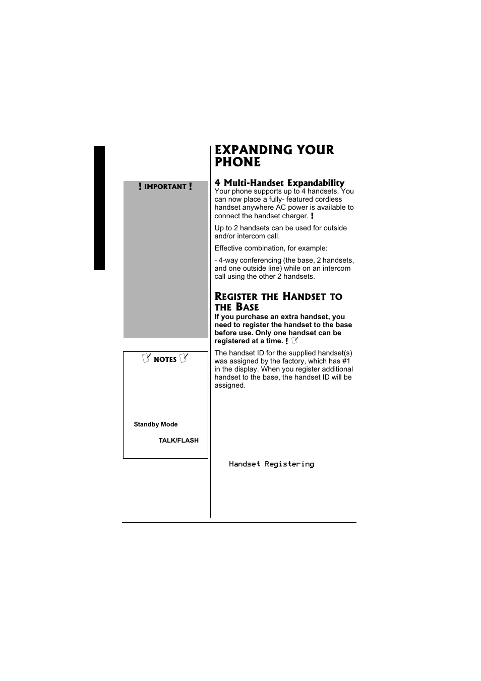 Expanding your phone | Radio Shack 43-3871 User Manual | Page 44 / 70