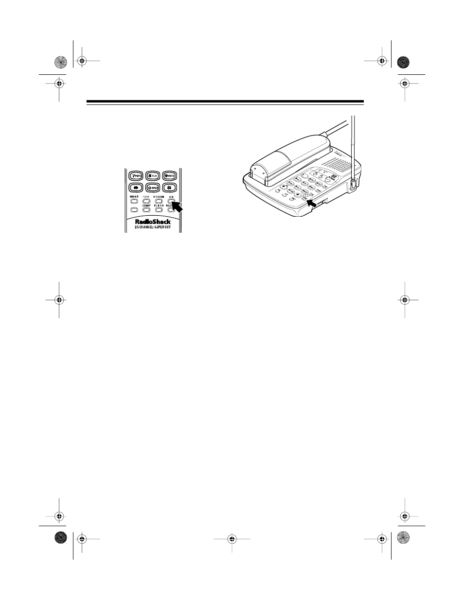 Speakerphone operation, Changing the channel, Making a call | Answering a call | Radio Shack ET-598 User Manual | Page 16 / 32