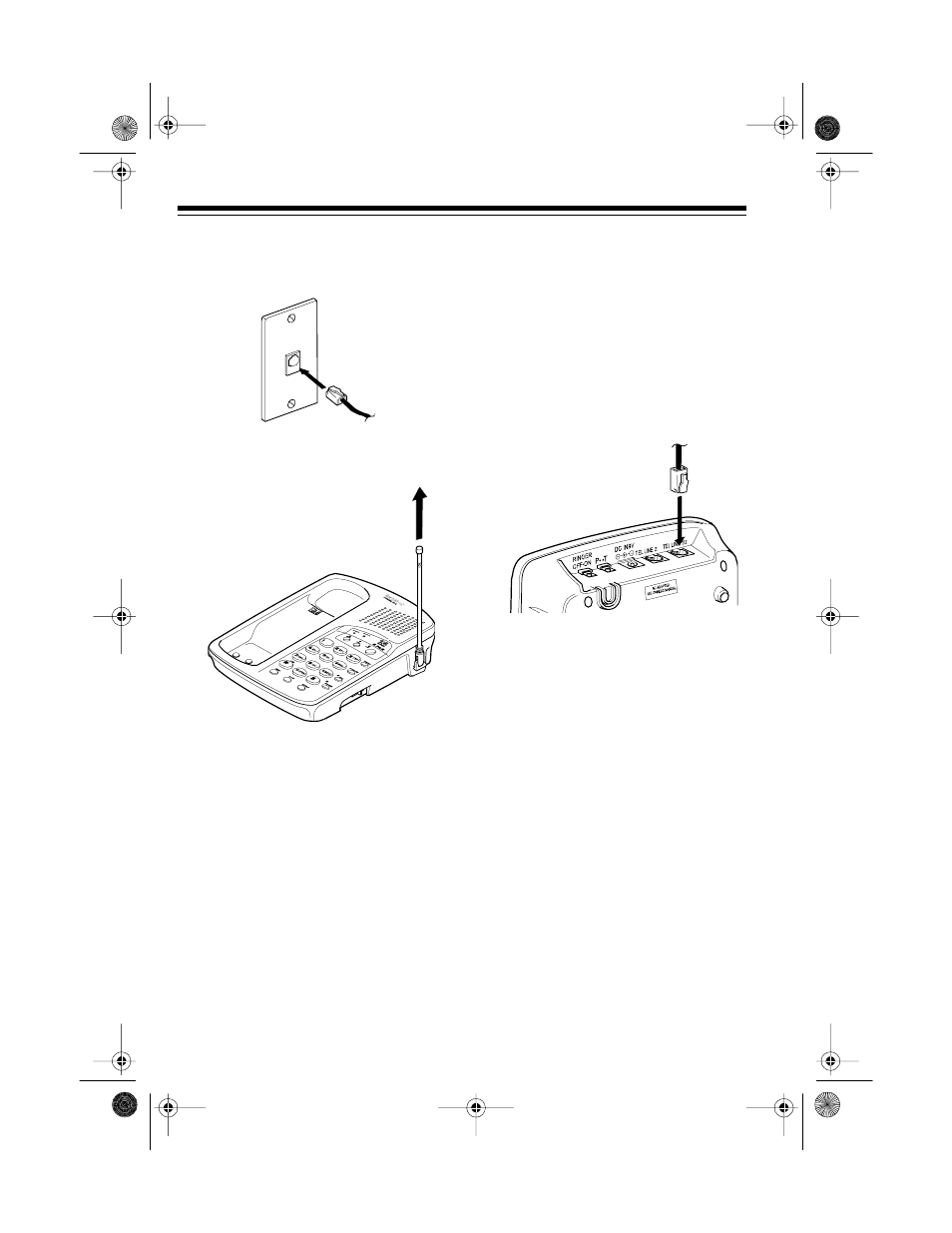 Mounting the base on a wall plate | Radio Shack ET-598 User Manual | Page 8 / 32