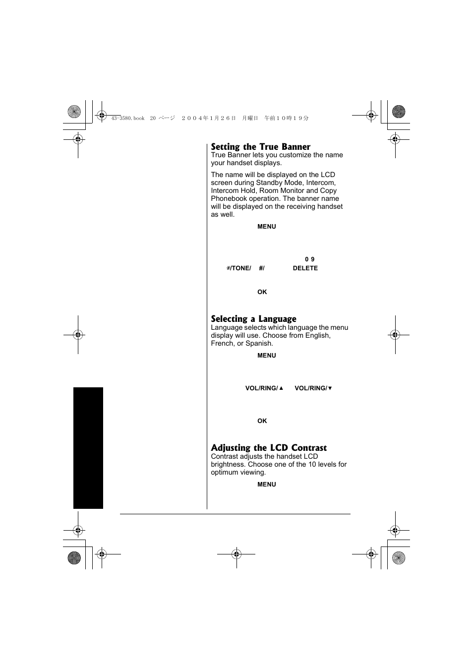 Radio Shack 43-5560 User Manual | Page 20 / 52