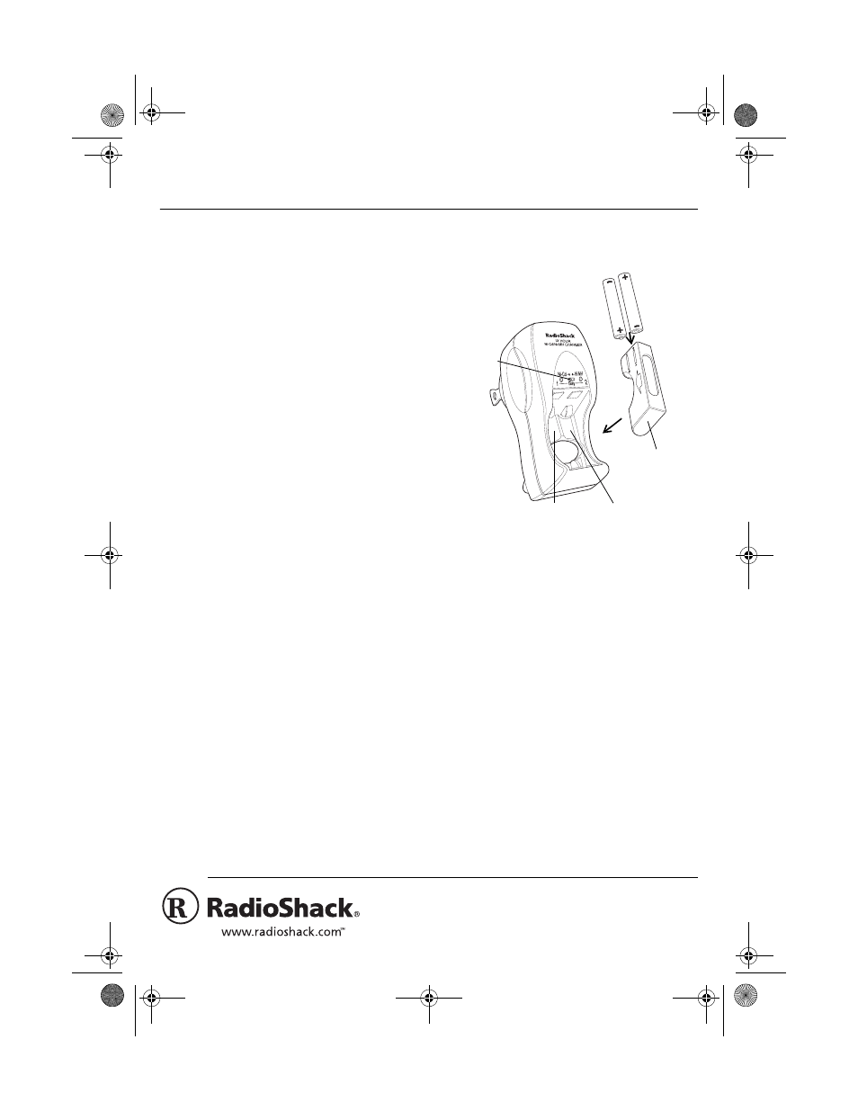 Radio Shack Battery Charger User Manual | 4 pages