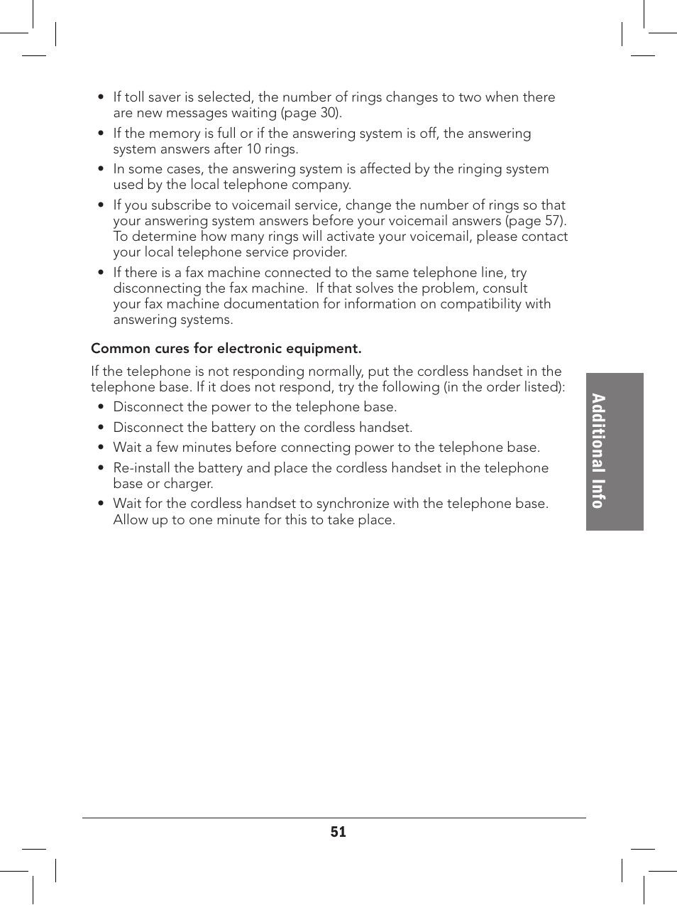 Ad dit io na l i nfo | Radio Shack 43-327 User Manual | Page 51 / 60