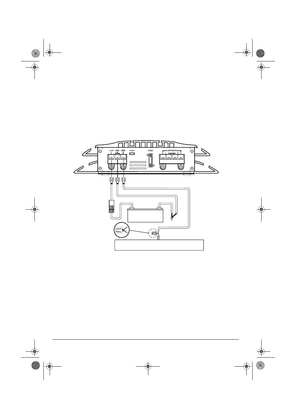 Connecting ground and switched/primary power | Radio Shack XL-50 User Manual | Page 6 / 16