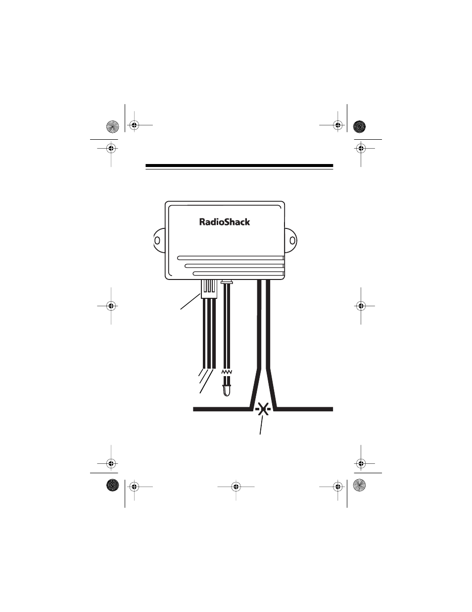 Wiring diagram | Radio Shack TD-1500 User Manual | Page 11 / 12