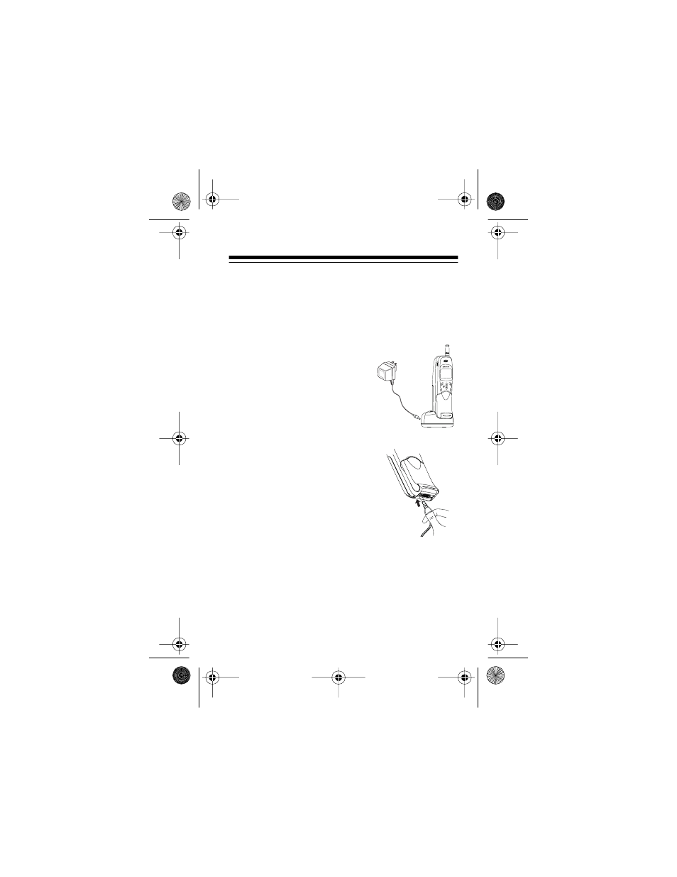 Charging the battery | Radio Shack CT-600 User Manual | Page 13 / 88