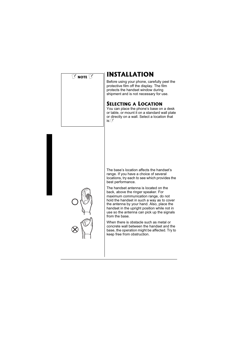 Installation | Radio Shack 43-3880 User Manual | Page 8 / 72