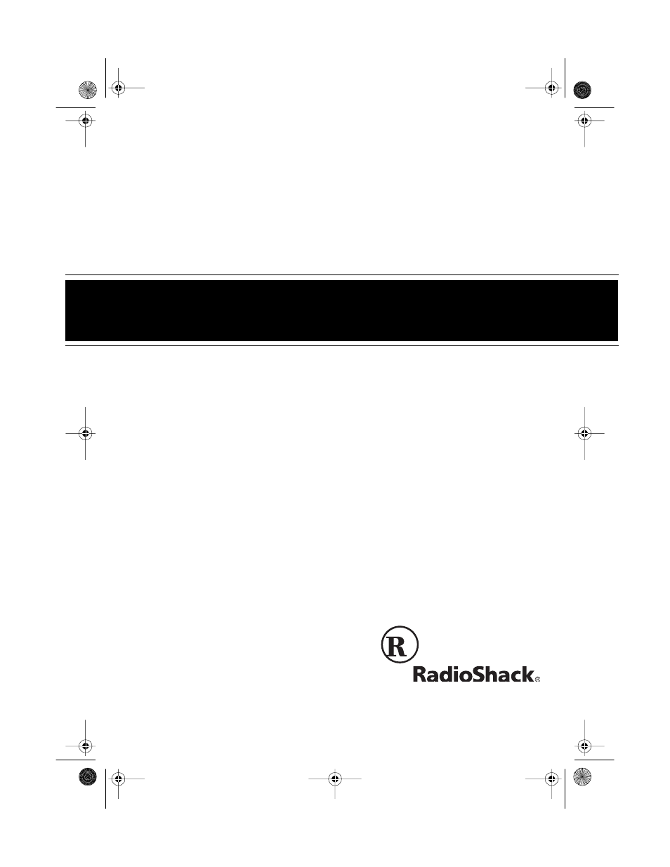 Radio Shack ET-926 User Manual | 24 pages