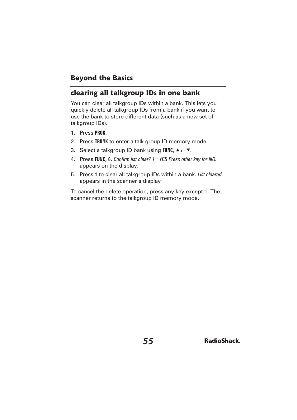 Radio Shack PRO-2096 User Manual | Page 55 / 84