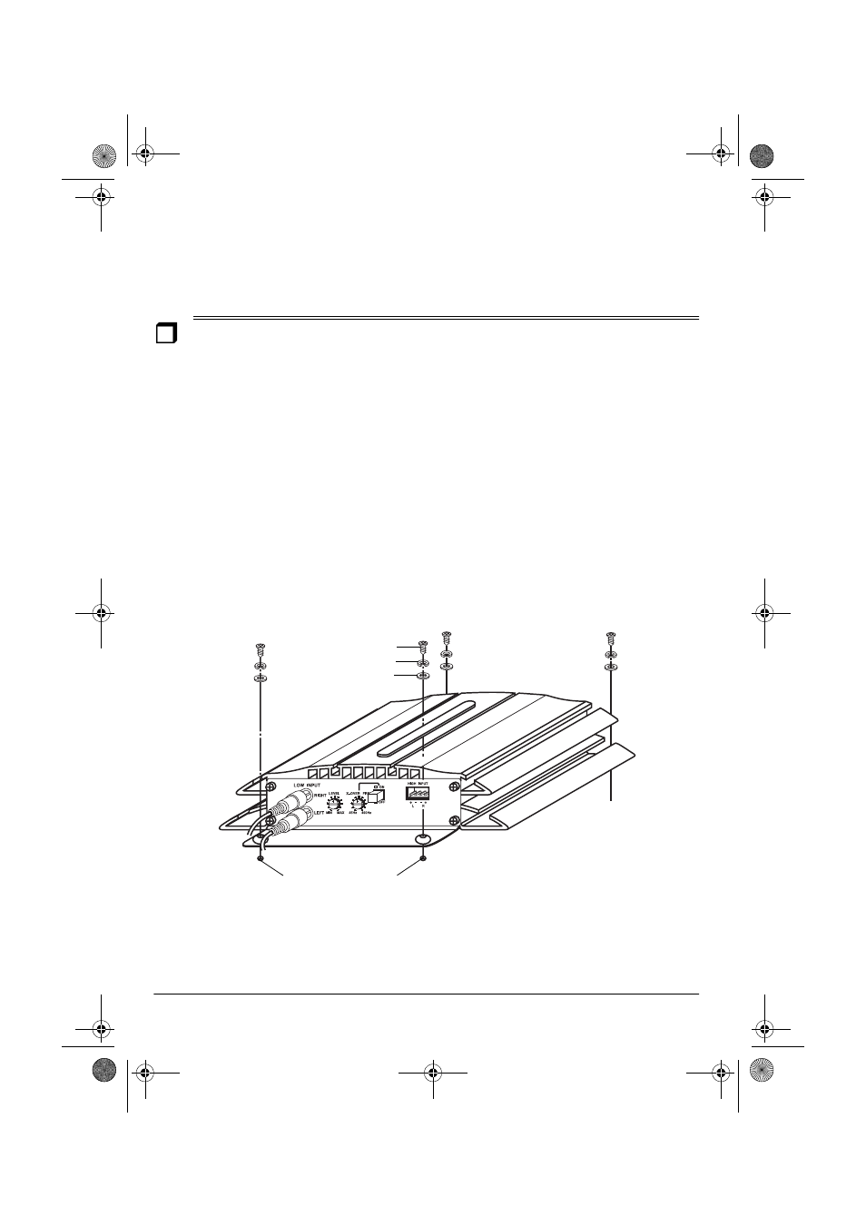 Completing the installation, Testing the connections, Mounting the amplifier | Radio Shack XL-110 User Manual | Page 14 / 20