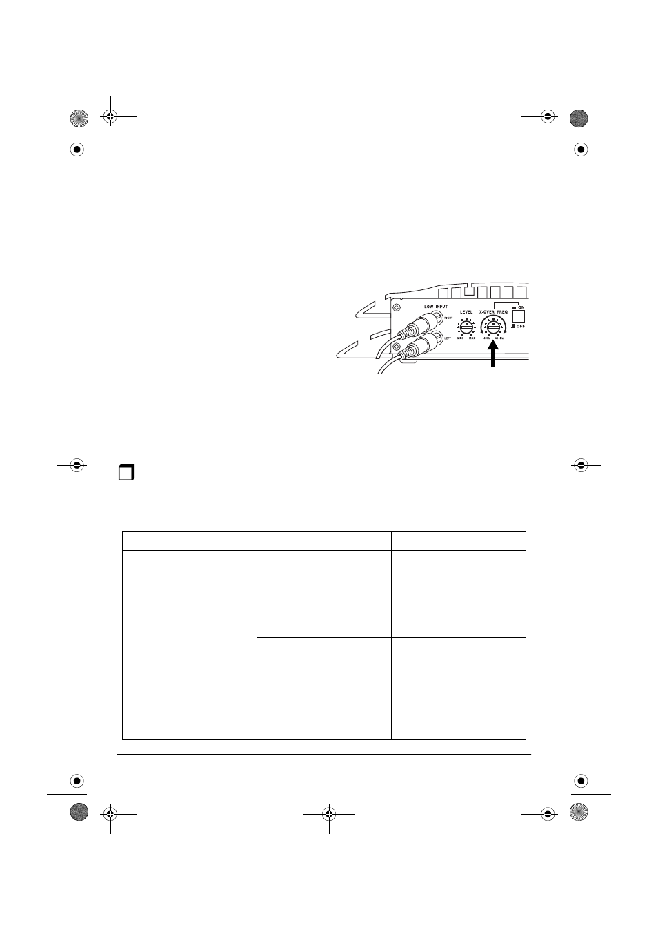 Troubleshooting, Adjusting frequency crossover | Radio Shack XL-110 User Manual | Page 16 / 20