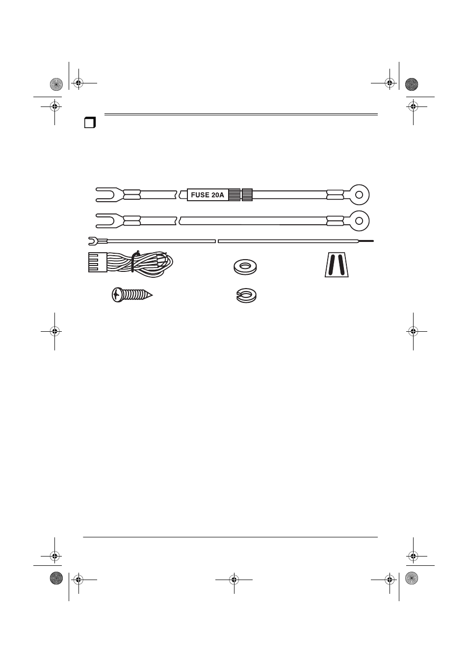 Preparation, Supplied hardware, Before you begin the installation | Radio Shack XL-110 User Manual | Page 4 / 20