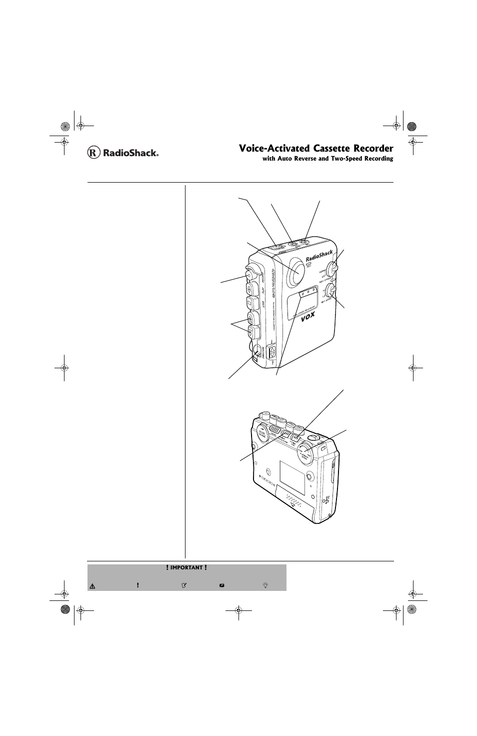 Radio Shack 14-1132 User Manual | 4 pages