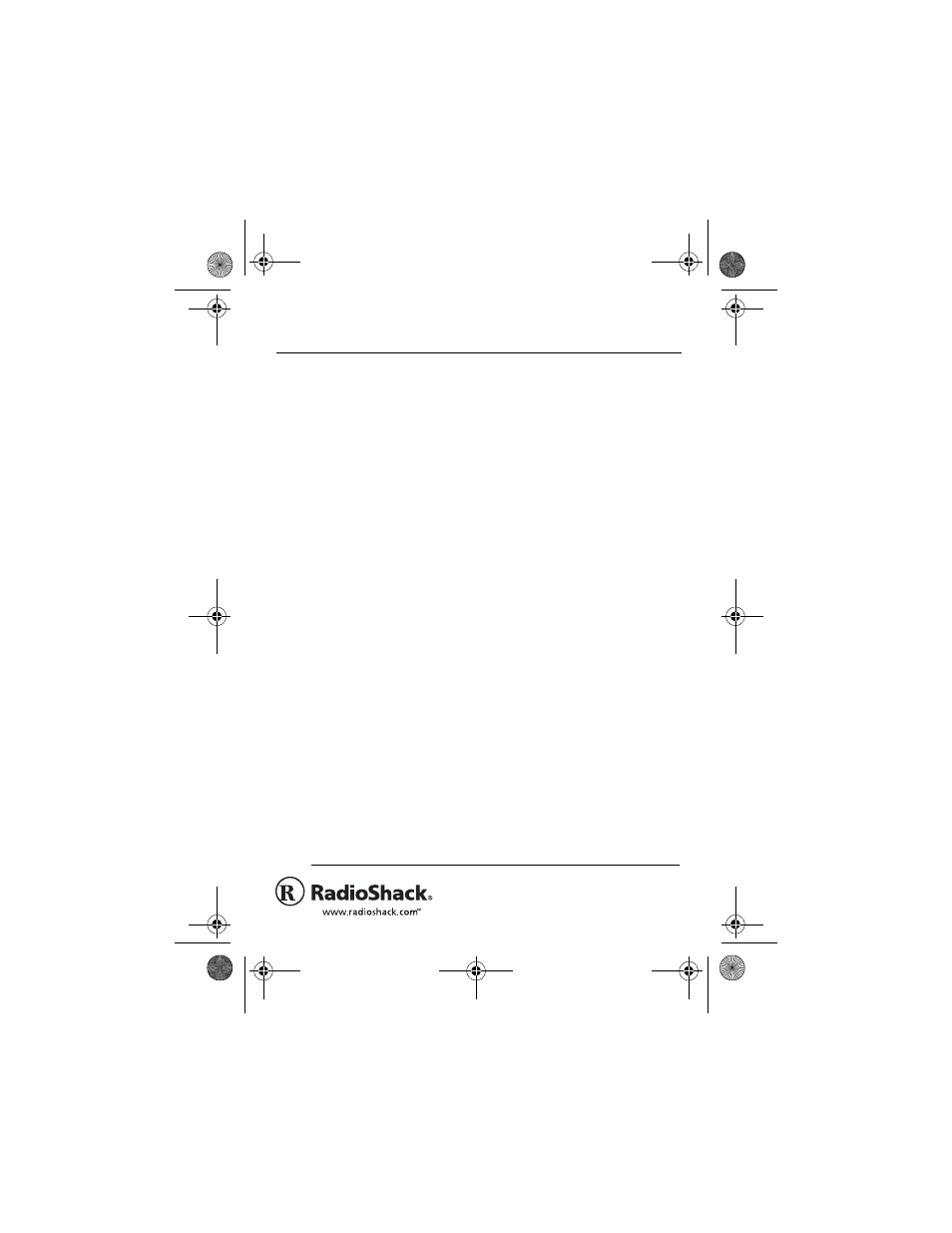 Radio Shack 14-871 User Manual | 8 pages