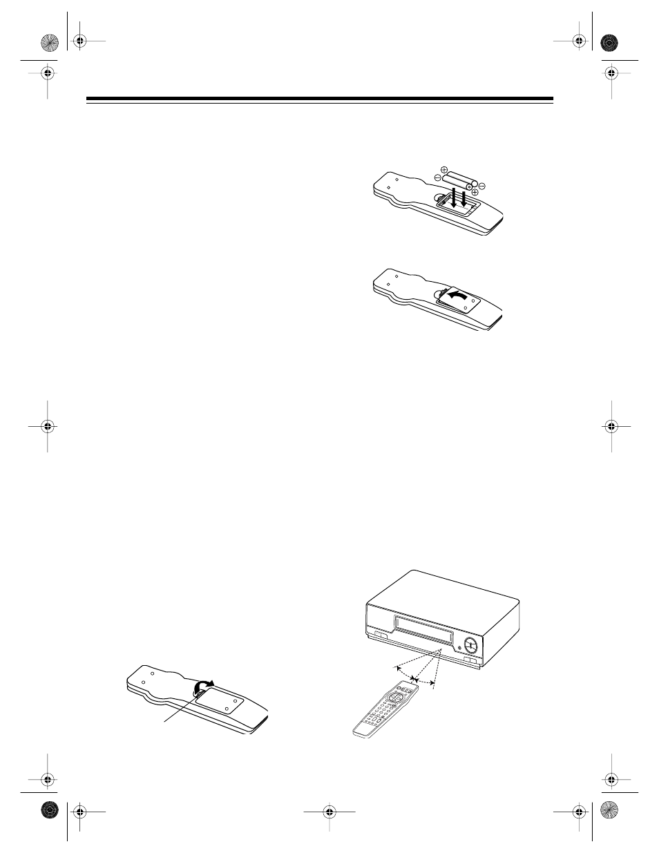 Vcr setup, Setting the vcr’s output channel switch, Remote control | Radio Shack 62 (16-632) User Manual | Page 14 / 40