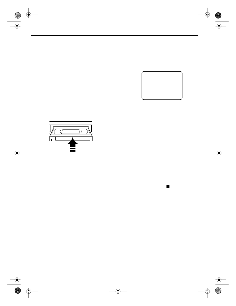 Viewing a video tape, Loading a video tape, Playing a video tape | Radio Shack 62 (16-632) User Manual | Page 22 / 40