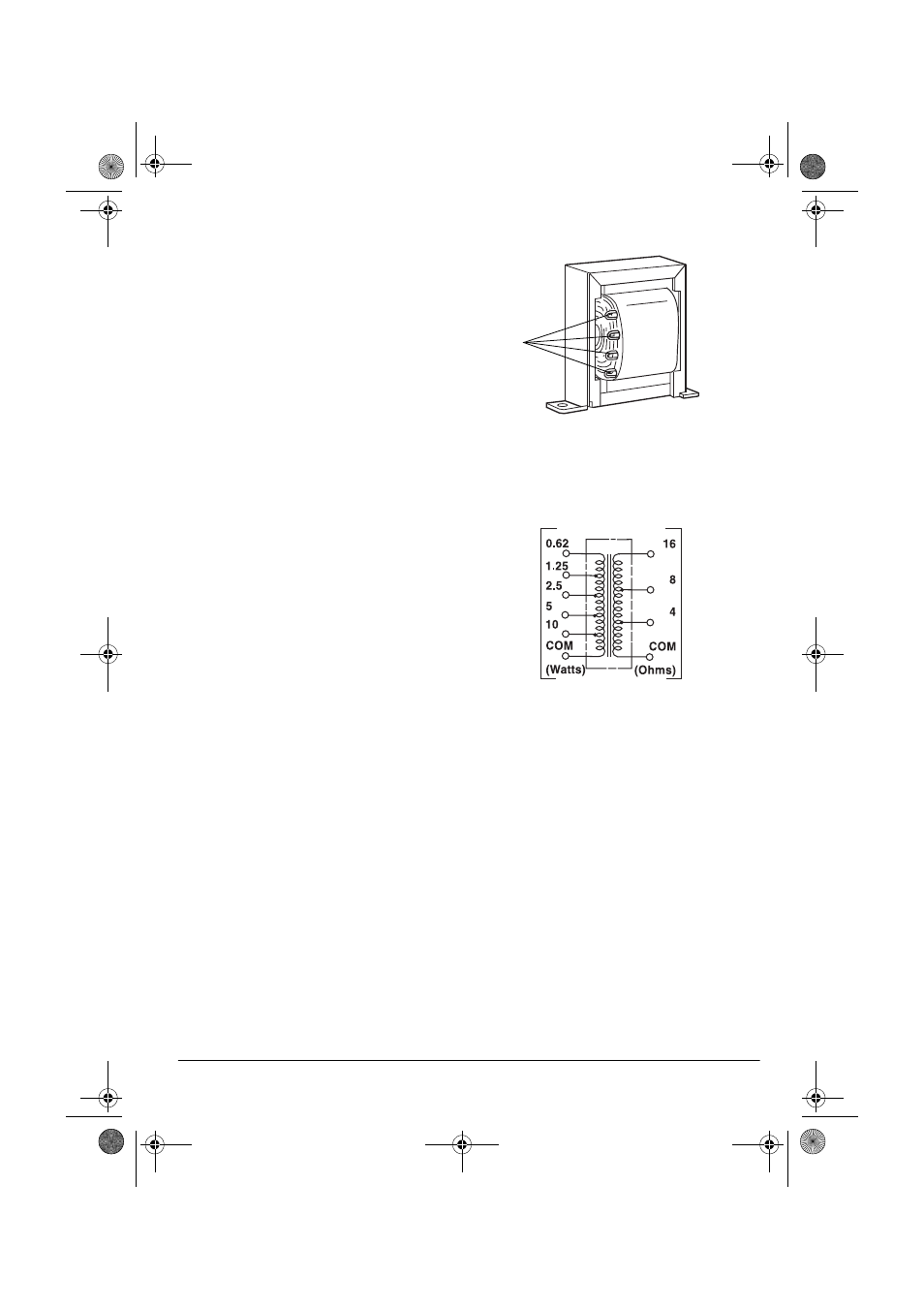 Connecting speakers with trans- formers | Radio Shack MPA-125 User Manual | Page 11 / 20
