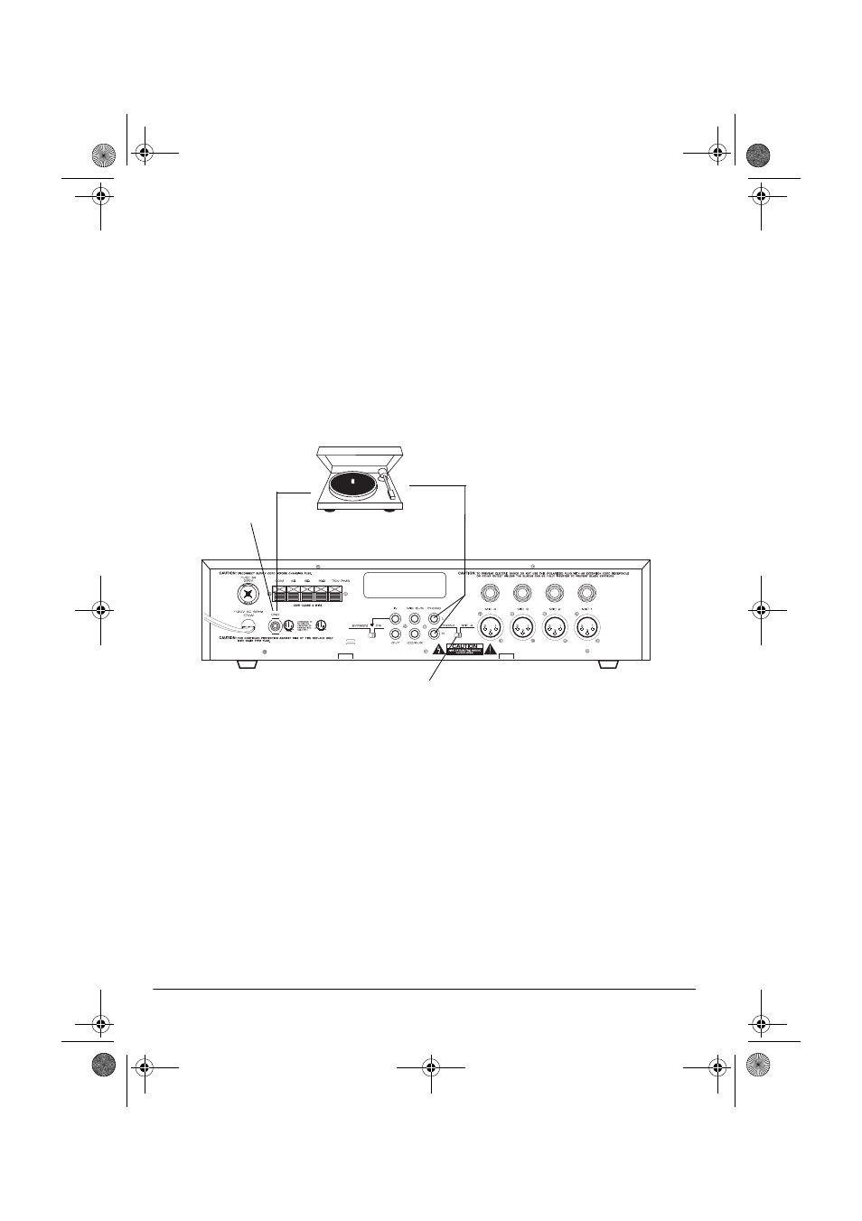 Connecting a turntable | Radio Shack MPA-125 User Manual | Page 6 / 20