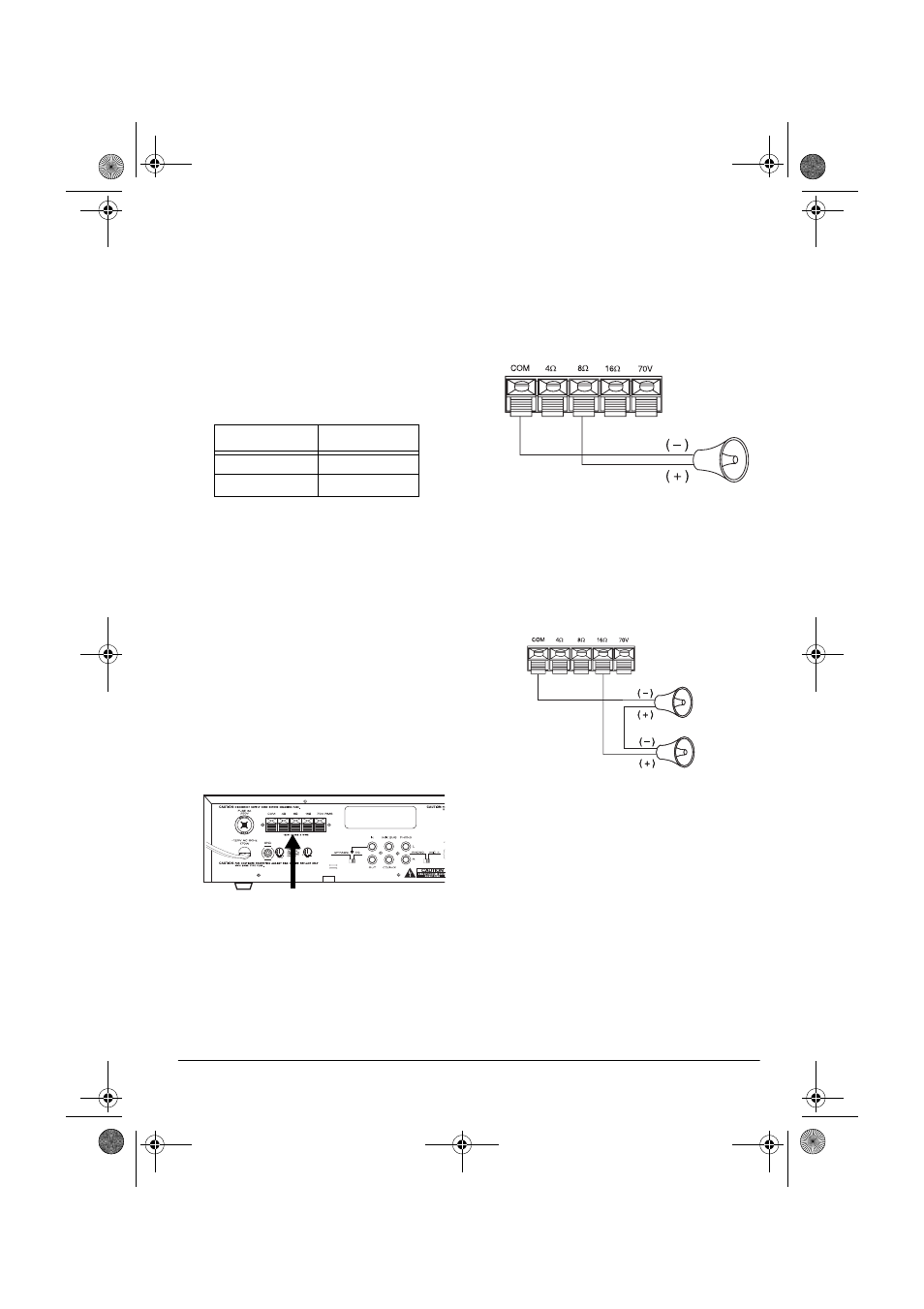 Preparing the speaker wire, Connecting only one speaker, Connecting two speakers in series | Radio Shack MPA-125 User Manual | Page 9 / 20