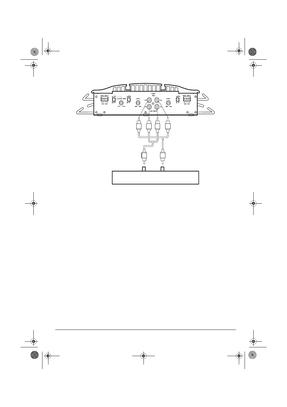 High-level (speaker wire) inputs | Radio Shack XL-400 User Manual | Page 9 / 24