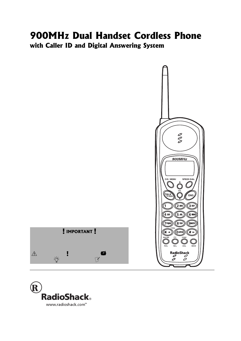 Radio Shack 43-3820 User Manual | 40 pages