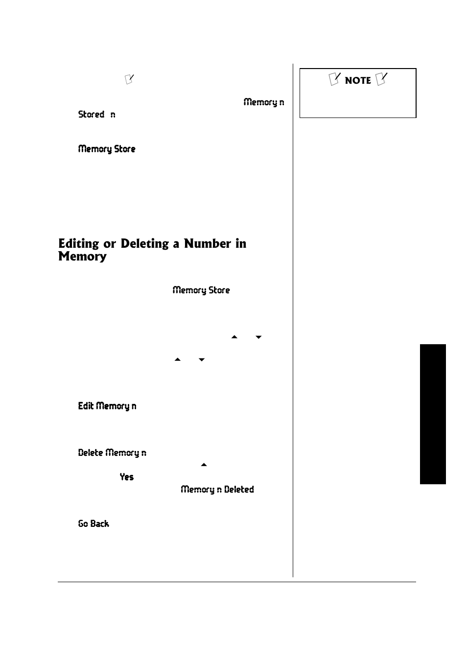 Fkvkpi"qt"&gngvkpi"c"0wodgt"kp" /goqt | Radio Shack 43-3820 User Manual | Page 19 / 40