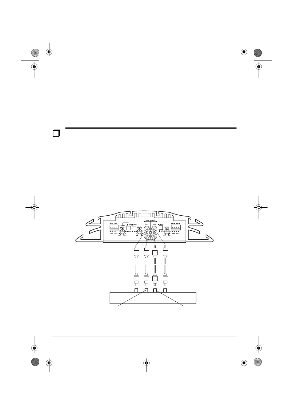 Connecting inputs, Low-level inputs | Radio Shack XL-260 User Manual | Page 8 / 24