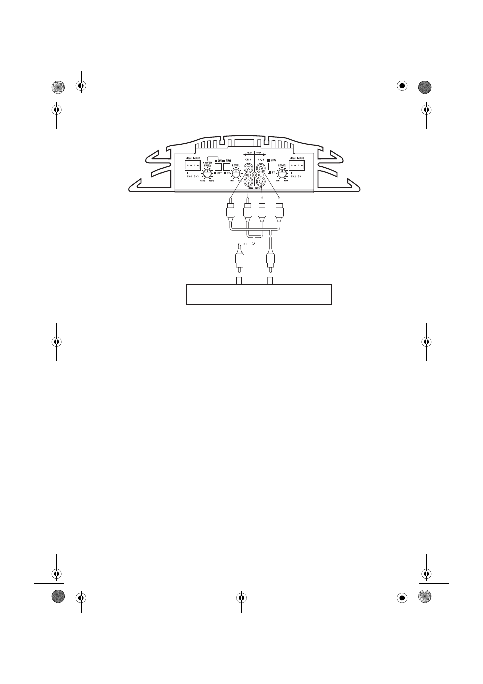 High-level (speaker wire) inputs | Radio Shack XL-260 User Manual | Page 9 / 24