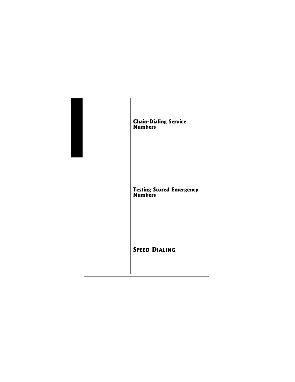 Speed dialing | Radio Shack 43-3535 User Manual | Page 30 / 44
