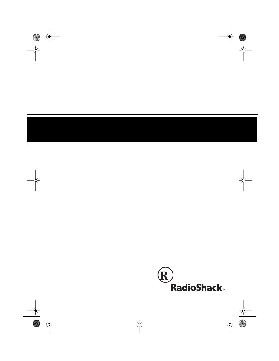 Radio Shack ET-893 User Manual | 12 pages