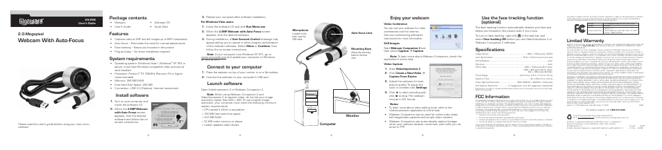 Radio Shack Gigaware 25-298 User Manual | 1 page
