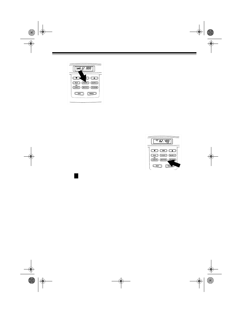 Listening to the weather band, Turning the key tone on or off | Radio Shack PRO-2049 User Manual | Page 25 / 40