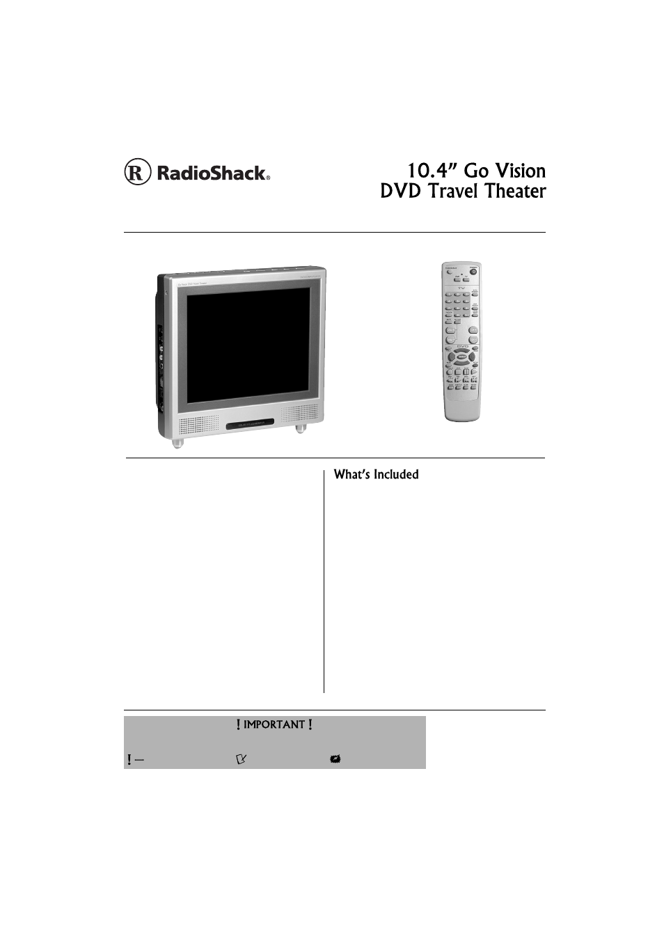 Radio Shack 16-3314 User Manual | 28 pages