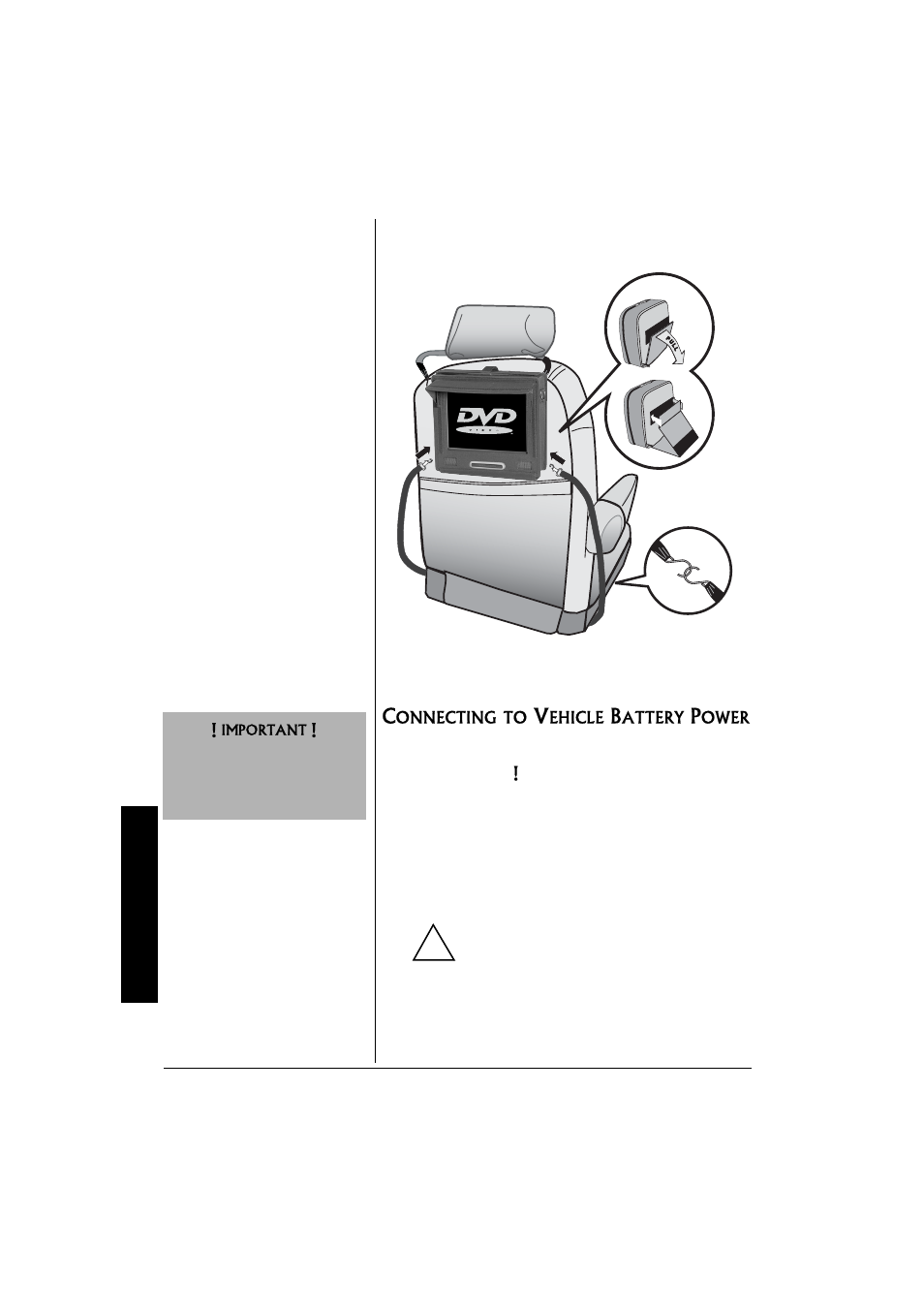 Connecting to vehicle battery power . 8 | Radio Shack 16-3314 User Manual | Page 8 / 28