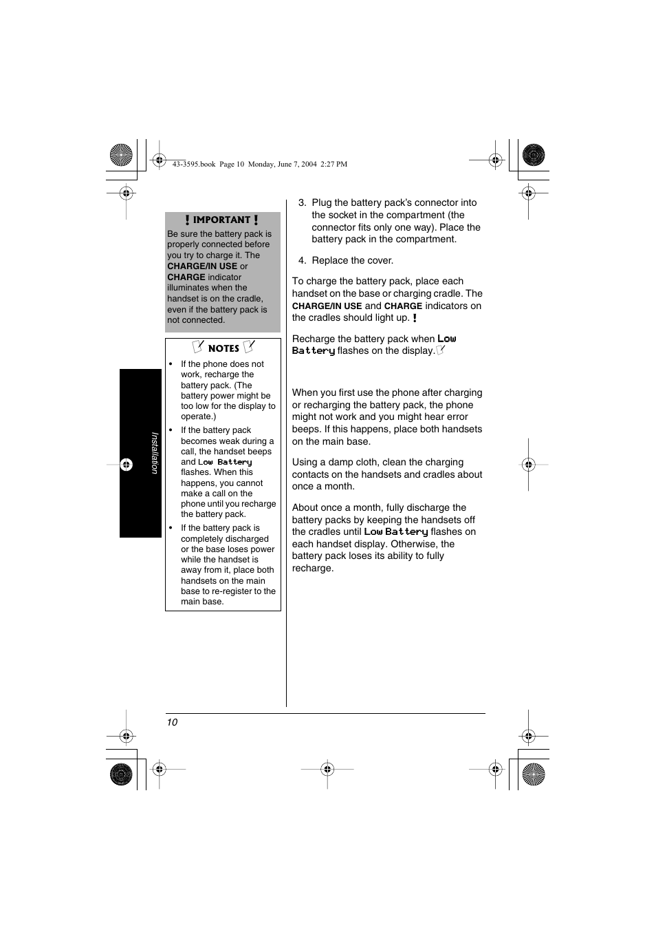 Radio Shack 43-3595 User Manual | Page 10 / 40