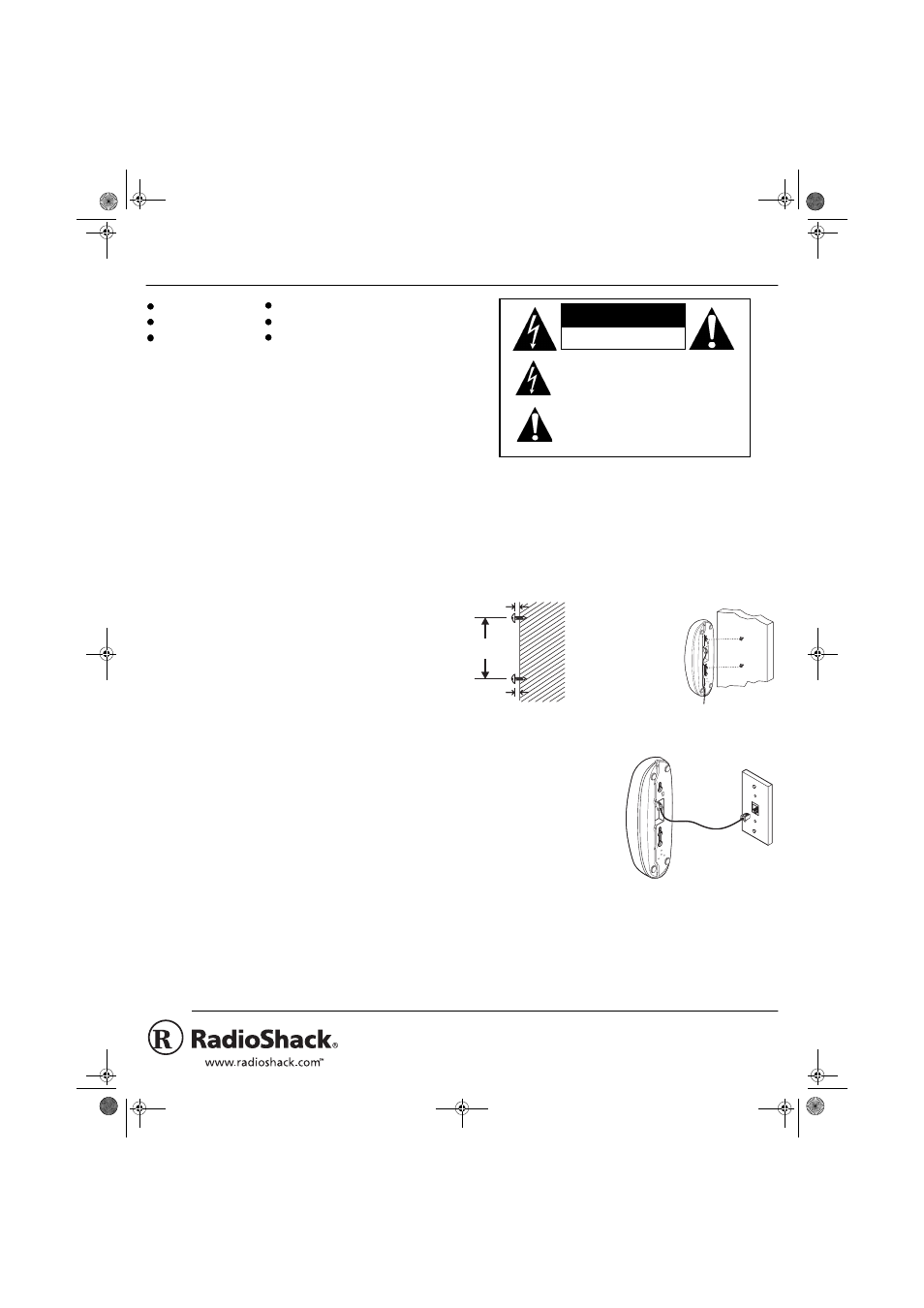 Radio Shack ET-3222 User Manual | 2 pages