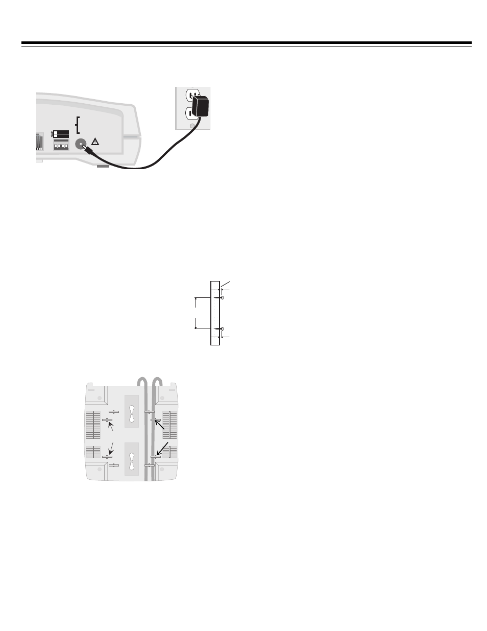 Mounting on a wall, Installing an optional voice data guard | Radio Shack AFX-400 User Manual | Page 5 / 16