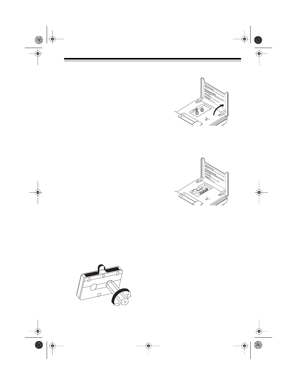 Preparation, Selecting a location, Loading the cassette | Radio Shack TAD-277 User Manual | Page 5 / 20