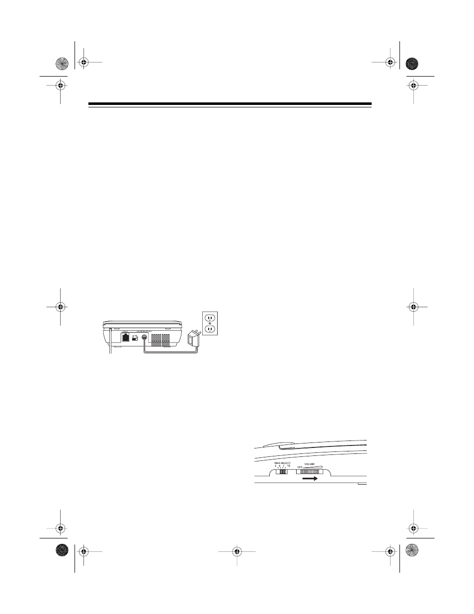 Connecting power, Recording the outgoing message | Radio Shack TAD-277 User Manual | Page 6 / 20