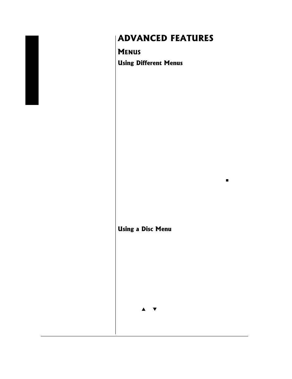 Advanced features | Radio Shack 16-3313 User Manual | Page 14 / 28