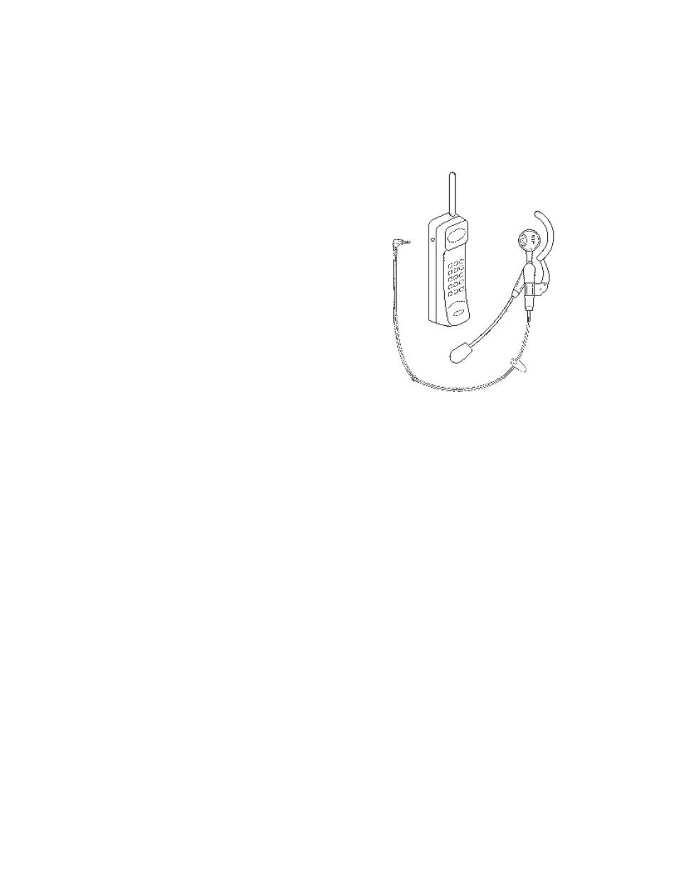 Radio Shack ADJUSTABLE BOOM MICROPHONE 430-1907 User Manual | 1 page