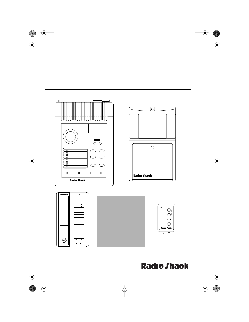 Radio Shack CENTRAL 49-2570 User Manual | 36 pages