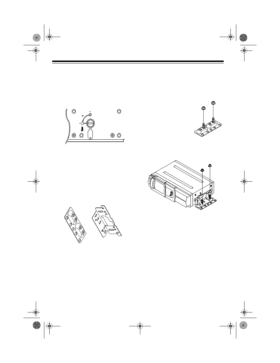 Mounting the audio adapter | Radio Shack 10 Disc CD Changer User Manual | Page 14 / 28