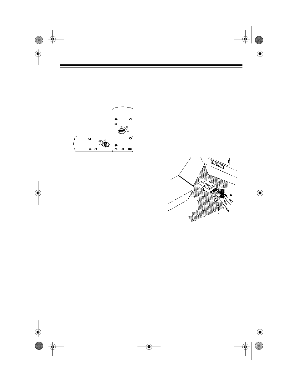 For the cd changer, For the audio adapter | Radio Shack 10 Disc CD Changer User Manual | Page 7 / 28